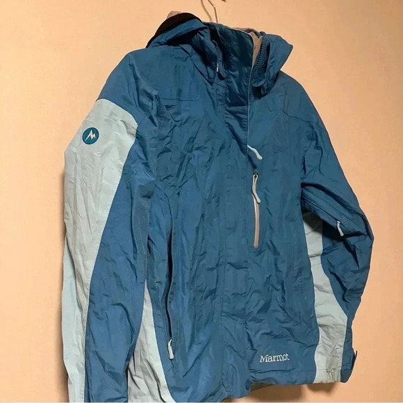 Marmot  blue ski jacket - Picture 7 of 8